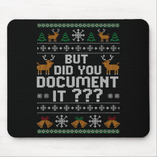 Mousepad Mas Você Não Fez o Natal Feio, Hr Humo Engraçado