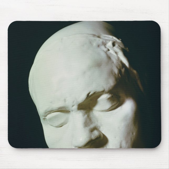 Mousepad Máscara de Beethoven, tomada da vida na idade de (Frente)