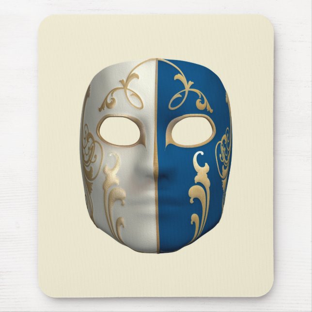 Mousepad Máscara de Carnaval (Frente)