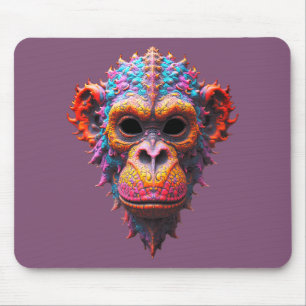 Mousepad Máscara de Chimpanzé Ornata