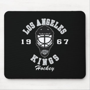 Mousepad Máscara de hóquei Los Angeles Kings Dark Heather L