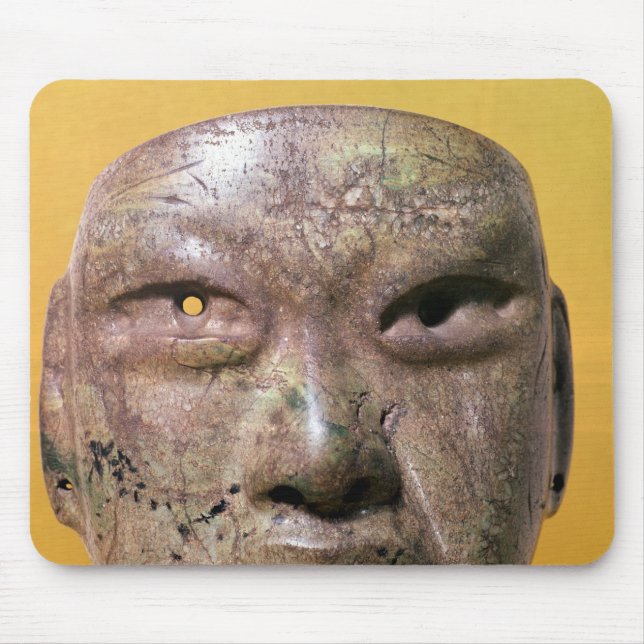 Mousepad Máscara funerária, Olmec, de México (Frente)