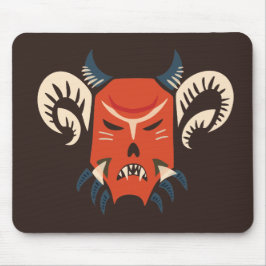 Mousepad Máscara má do demónio com chifres
