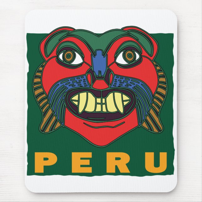 MOUSEPAD MÁSCARA PERUANA (Frente)