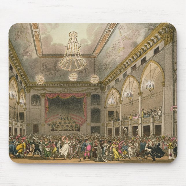 Mousepad Mascarada do panteão 'do microcosmo de Ackermann (Frente)