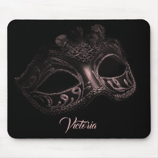 Mousepad Mascarada Monograma (Frente)