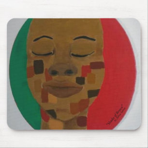 Mousepad "Máscaras tapete do rato de Brown"