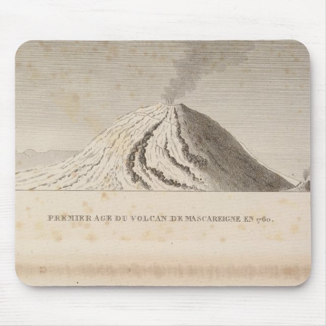 Mousepad Mascareigne, Vesuve (Frente)