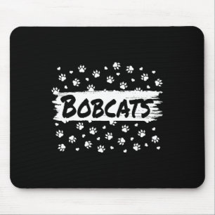 Mousepad Mascote Bobcats Espírito Escolar Homens Mulheres L