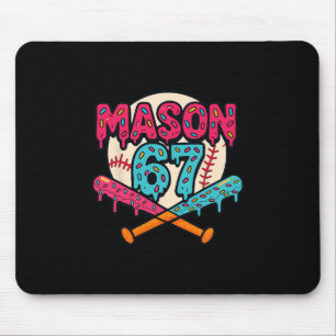 Mousepad Mason 67 Gráfico de Meme de Sorvete Divertido