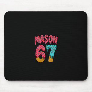 Mousepad Mason 67 Sorvete Meme Engraçado Seis Sete (em Ck) 