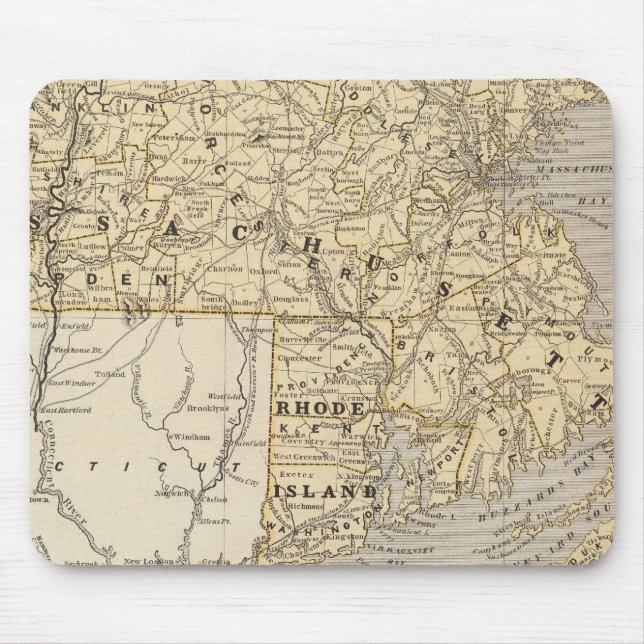 Mousepad Massa, Rhode Island (Frente)