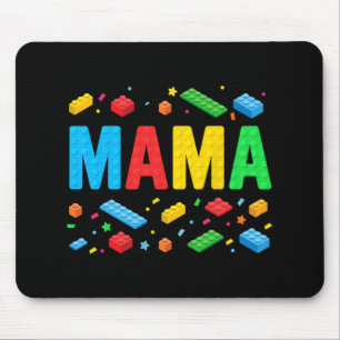 Mousepad Master Builder Building Bricks Bloqueia Mãe Engraç