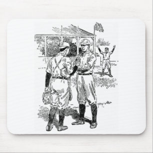 Mousepad Mat Clássico Muito Legal do Mouse Baseball