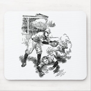 Mousepad Mat Clássico Muito Legal do Mouse Baseball