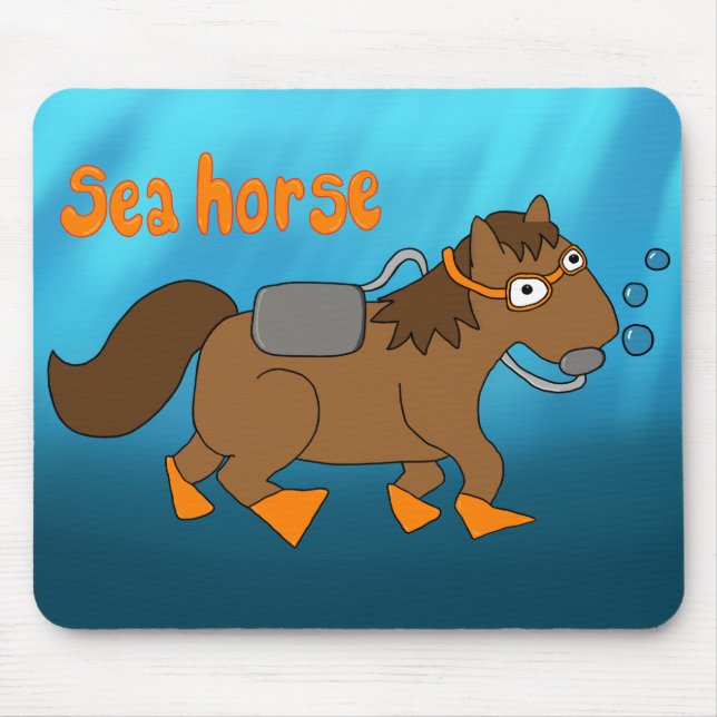 Mousepad Mat de cavalo (Frente)