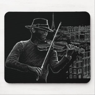 Mousepad Mat do mouse com estilo de música muito Legal