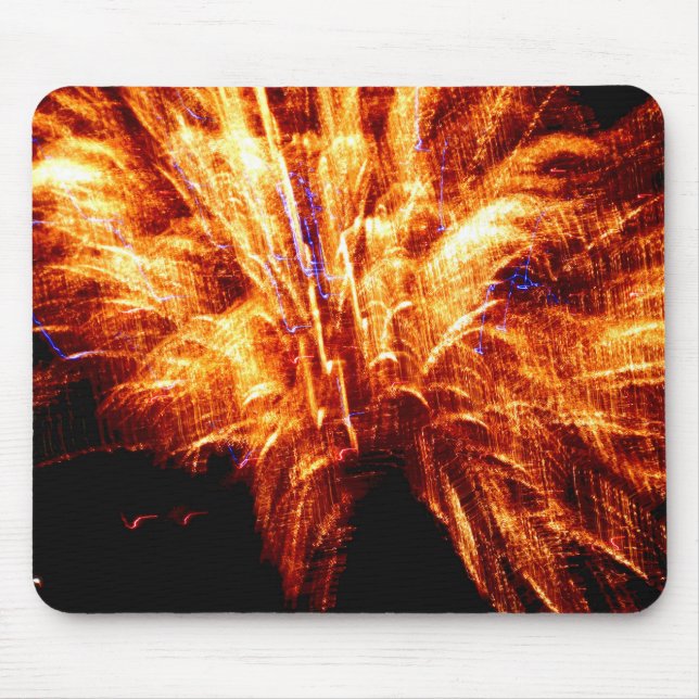Mousepad Mat do mouse Firework (Frente)