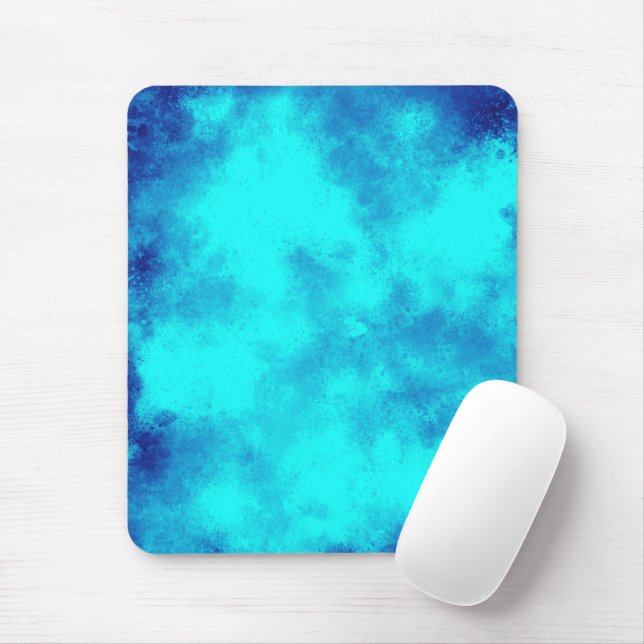 Mousepad Mat do rato com efeito de nuvem azul (Com mouse)
