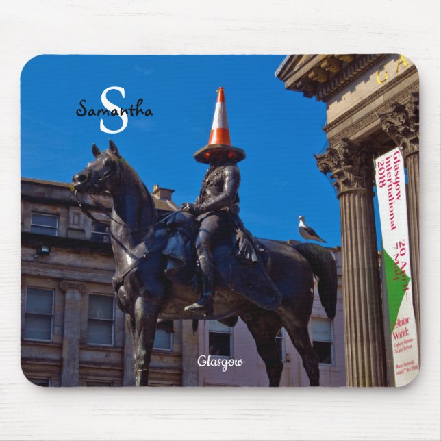 Mousepad Mat do rato Glasgow (Frente)