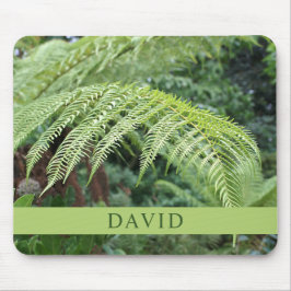 Mousepad Matador de Mouse Fern Verde Trendy