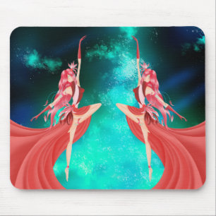 Mousepad Matador de Mouse Noturno Dançante de Ballerina