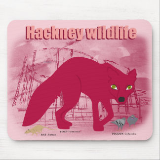 Mousepad Matadouro de ratinhos da Hackney Wildlife Fox