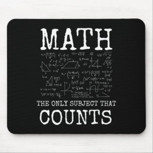 Mousepad Matemática é o Único Assunto Que Conta Professor D