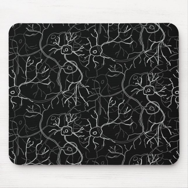 Mousepad Matéria Cinzenta - Neurônios (Frente)
