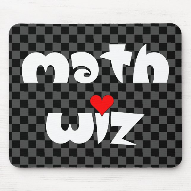 Mousepad Math Wiz (Frente)