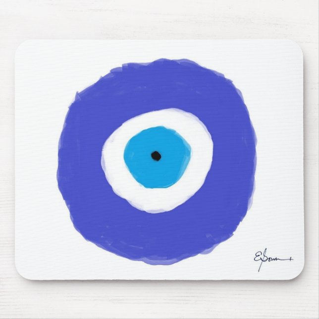 Mousepad Mati para a Sorte por Eve design (Frente)