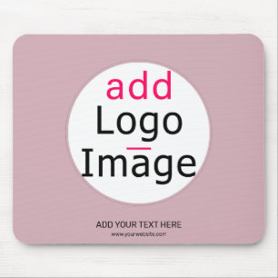 Mousepad Matiz de Rosa com empoeiramento profissional perso
