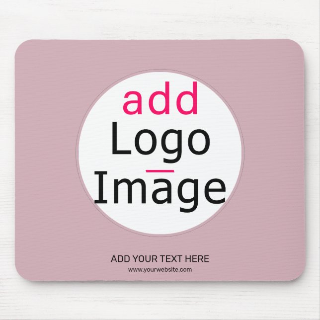 Mousepad Matiz de Rosa com empoeiramento profissional perso (Frente)