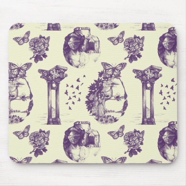 Mousepad Matriz de mouse de ilusão óptica (Frente)