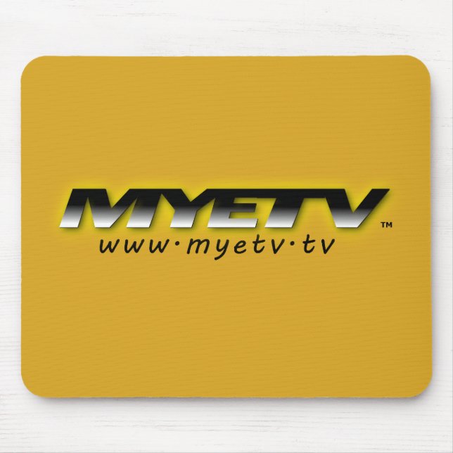 Mousepad Matriz de Mouse MYETV (Goldenrod - Horizonte) (Frente)