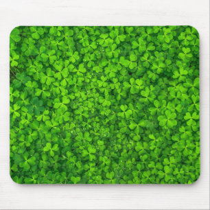 Mousepad Matriz De Rato De Shamrock Irlandês