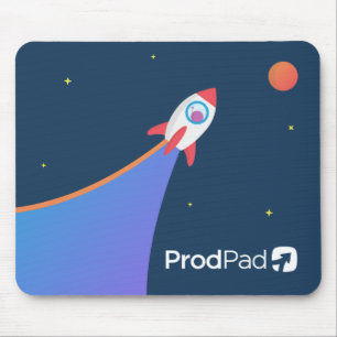 Mousepad Matriz do mouse ProdPad 'Daqui para Mars'