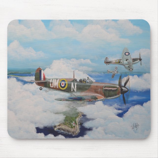 Mousepad Matriz do mouse Spitfire (Frente)
