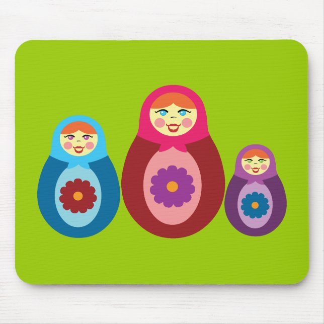 Mousepad Matryoshka Dolls (Frente)