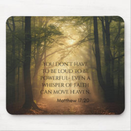 Mousepad Matthew 17:20