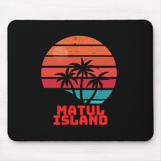 Mousepad Matul Island Zombi Horror Movie (Frente)