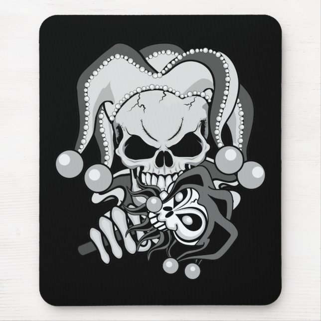 Mousepad Mau Jester Skull (Frente)