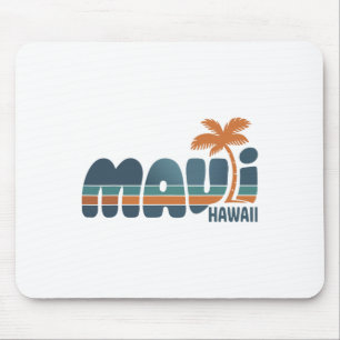 Mousepad Maui Havaí Surf Vintage Praia Surfismo Anos 70 Ret