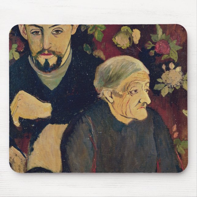 Mousepad Maurice Utrillo, sua avó e seu cão (Frente)