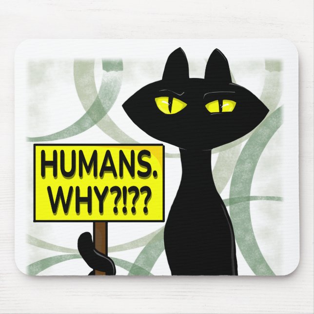 Mousepad Maus Maus Pad Humanos Divertidos Boogie Ruim. Por  (Frente)