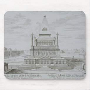 Mousepad Mausoléu de Halicarnassus, Bodrum, Turquia, de '