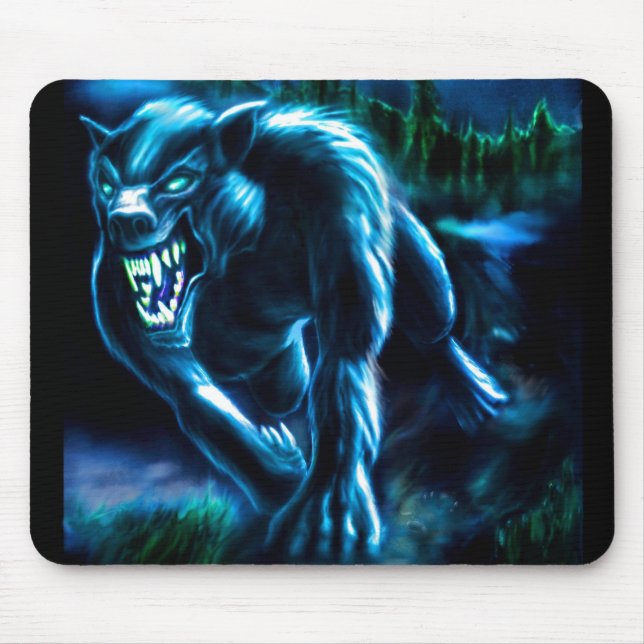 Mousepad Mauspad lobo de quem (Frente)