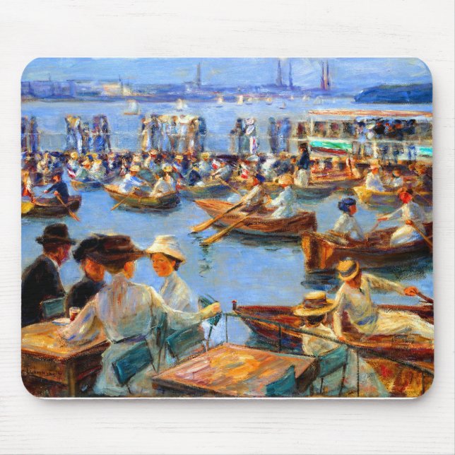 Mousepad Max Liebermann no Alster em Hamburgo (Frente)