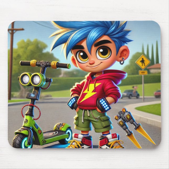 Mousepad Max Rockett (Frente)