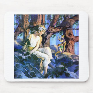 Mousepad Maxfield Parrish's Fair Princess e os Gnomos